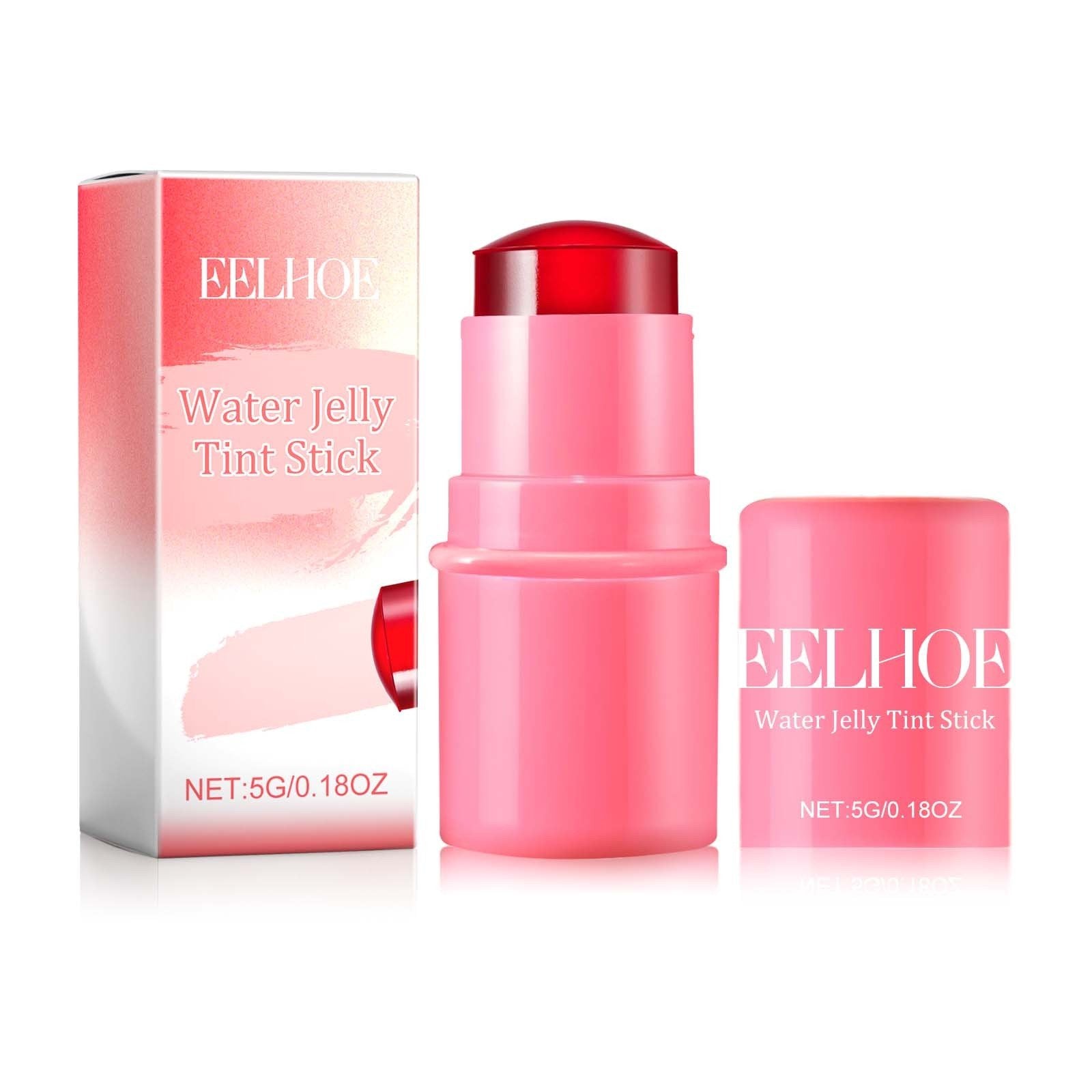 EELHOE Fruit Jelly Blush Lip Gloss Stick Lazy Contouring Even Skin Tone Brightening And Colorful Easy To Apply Lip Gloss Stick image 2