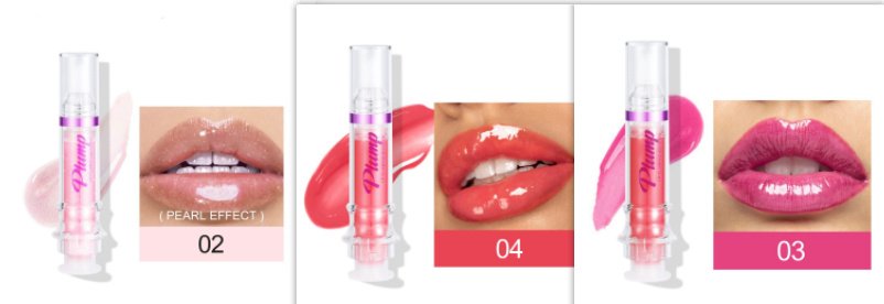 New Tube Lip Rich Lip Color Slightly Spicy Lip Honey Lip Glass Mirror Face Lip Mirror Liquid Lipstick - Set5 image