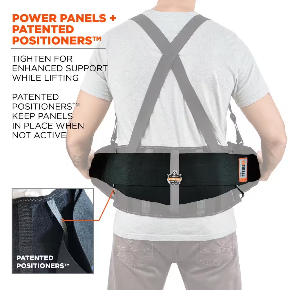 Proflex 1100SF Standard Spandex Back Support Brace - XL image 4