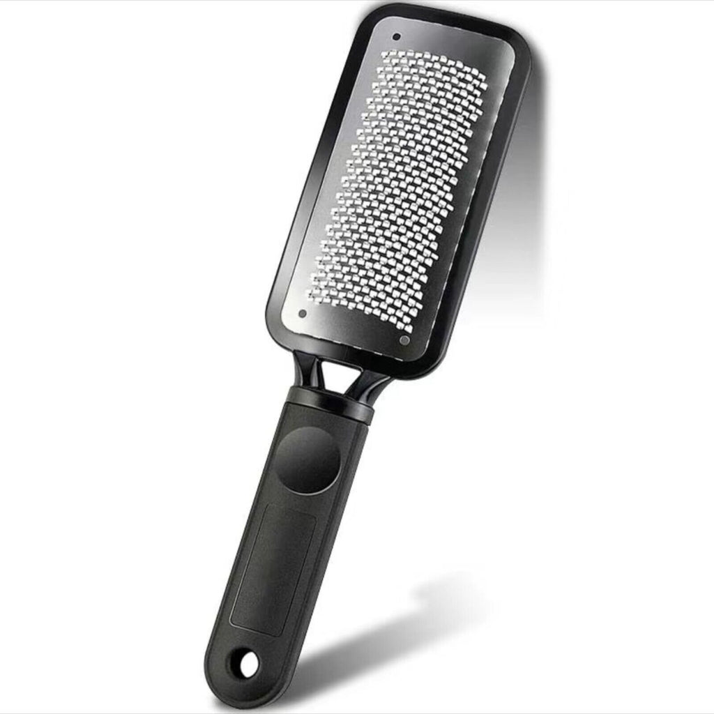 Foot File Scraper Rasp Hard Dead Dry Skin Remover Grater Callus Pedicure Black image 0