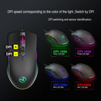 Glowing Gaming Mouse Gaming Wired Mouse image 3