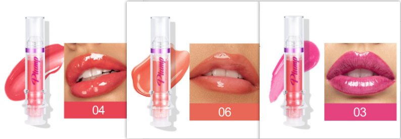 New Tube Lip Rich Lip Color Slightly Spicy Lip Honey Lip Glass Mirror Face Lip Mirror Liquid Lipstick - Set1 image