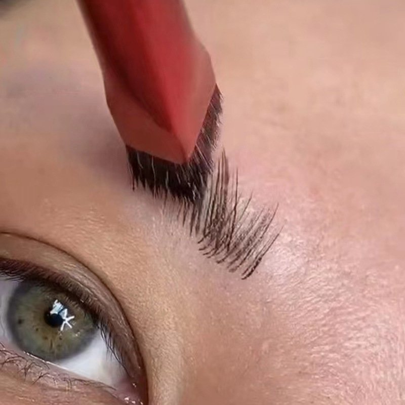 Wild Eyebrow Brush 3d Stereoscopic Painting Hairline Eyebrow Paste Artifact Eyebrow Brush Brow Makeup Brushes Concealer Brush image 3