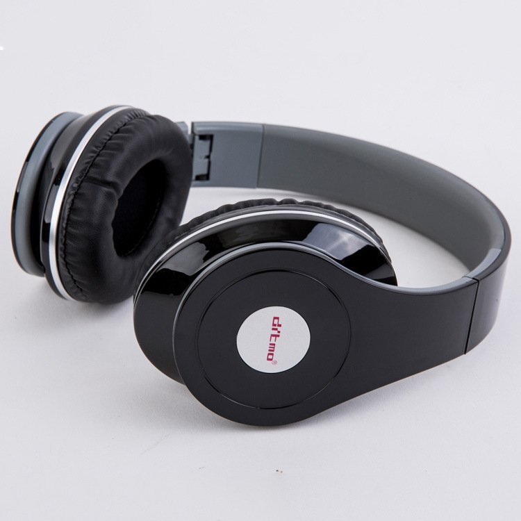 Wired Gaming Headphone Heavy Bass Music Headset Wired Control Computer Mobile Phone Universal Headset - Black image