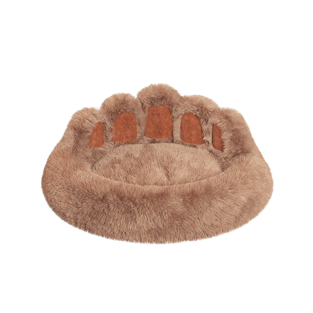 Cute Dog Bear Paw Shape Dog Bed, Dog Beds &amp; Furniture For Small And Medium Dogs, Cozy Plush Cute Cat Beds For Indoor Cats image 2
