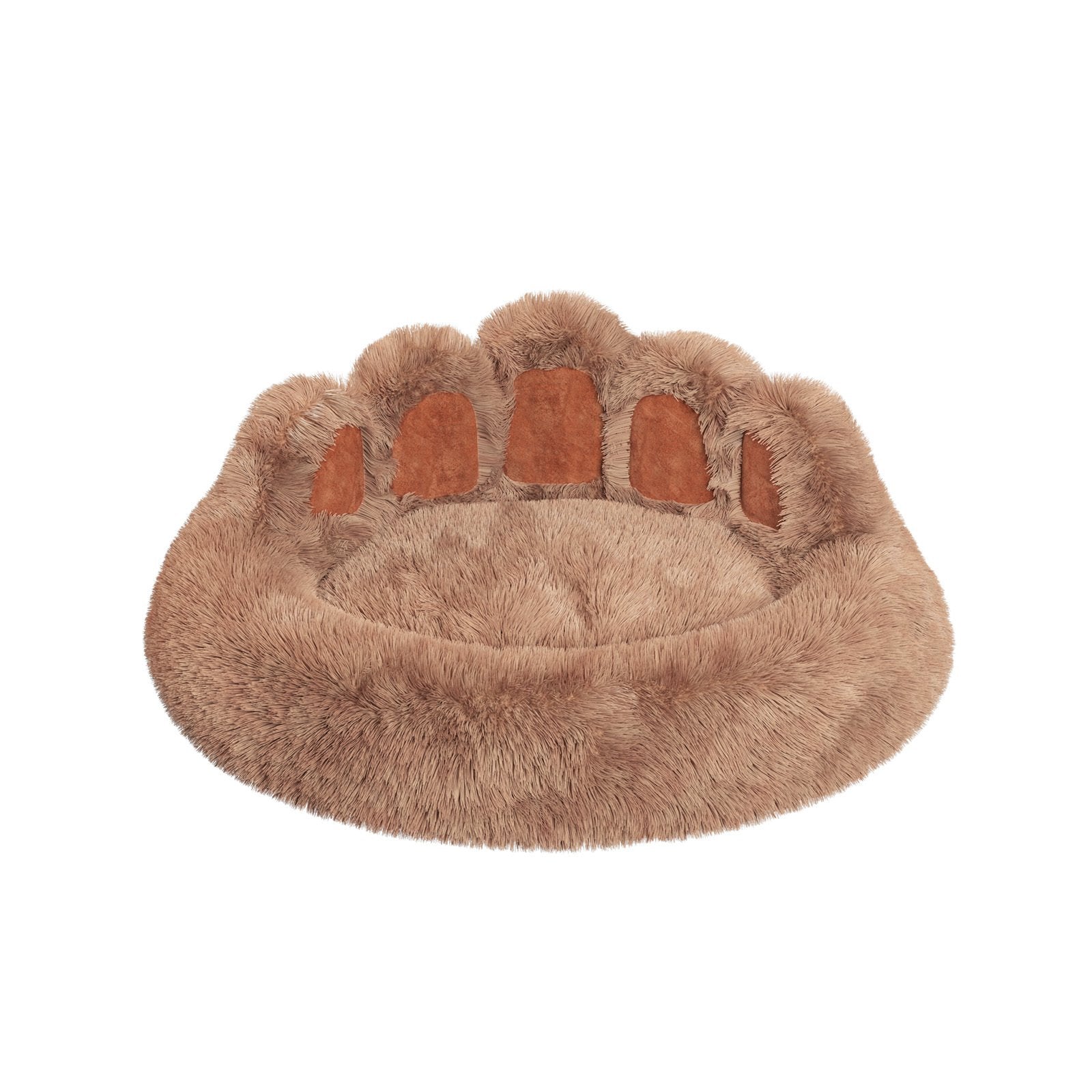 Cute Dog Bear Paw Shape Dog Bed, Dog Beds &amp; Furniture For Small And Medium Dogs, Cozy Plush Cute Cat Beds For Indoor Cats image 2