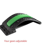 Back Stretcher Adjustable Back Cracker Massage Waist Neck Fitness Lumbar Cervical Spine Support Pain Relief image 9