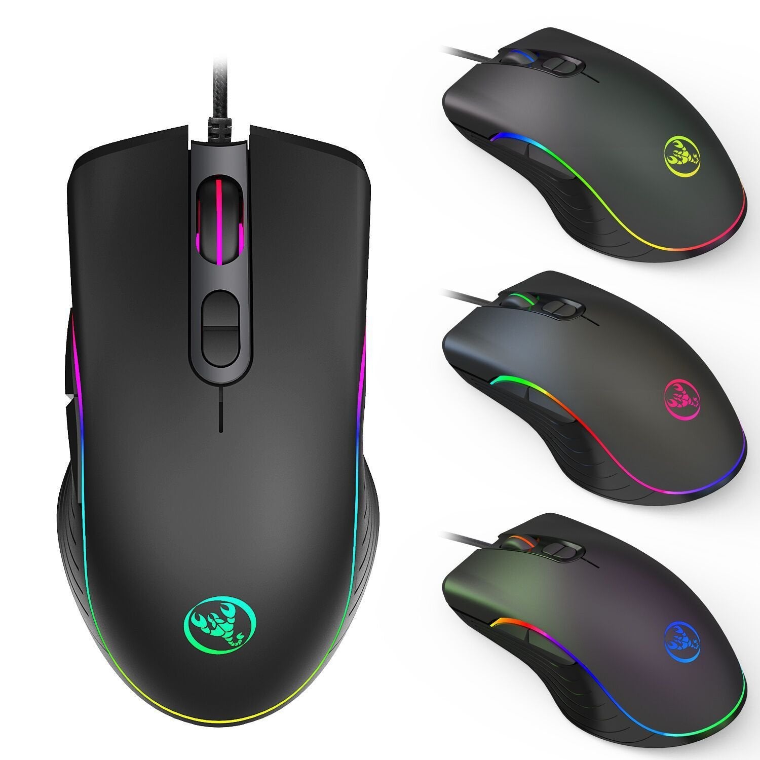 Glowing Gaming Mouse Gaming Wired Mouse image 0