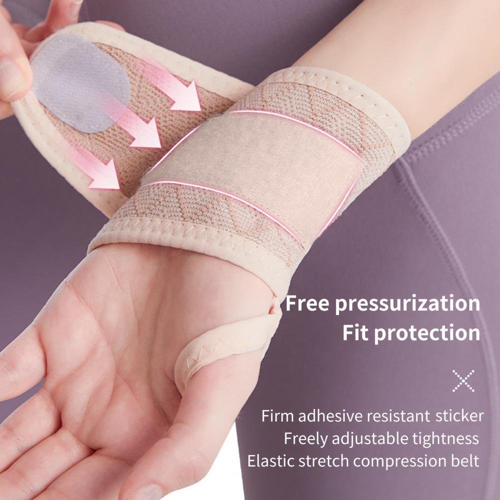 Wrist Brace Carpal Tunnel For Men And Women Fit, Lightweight Adjustable Wrist Support Brace For Tendinitis, Sprains Arthritis, Pain Relief, Compression Wrist Wrap For Sports, Workout And Daily Use image 1