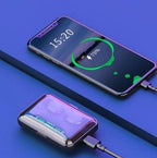 Multifunction Bluetooth Headset Binaural Movement Power Bank Phone Support image 1