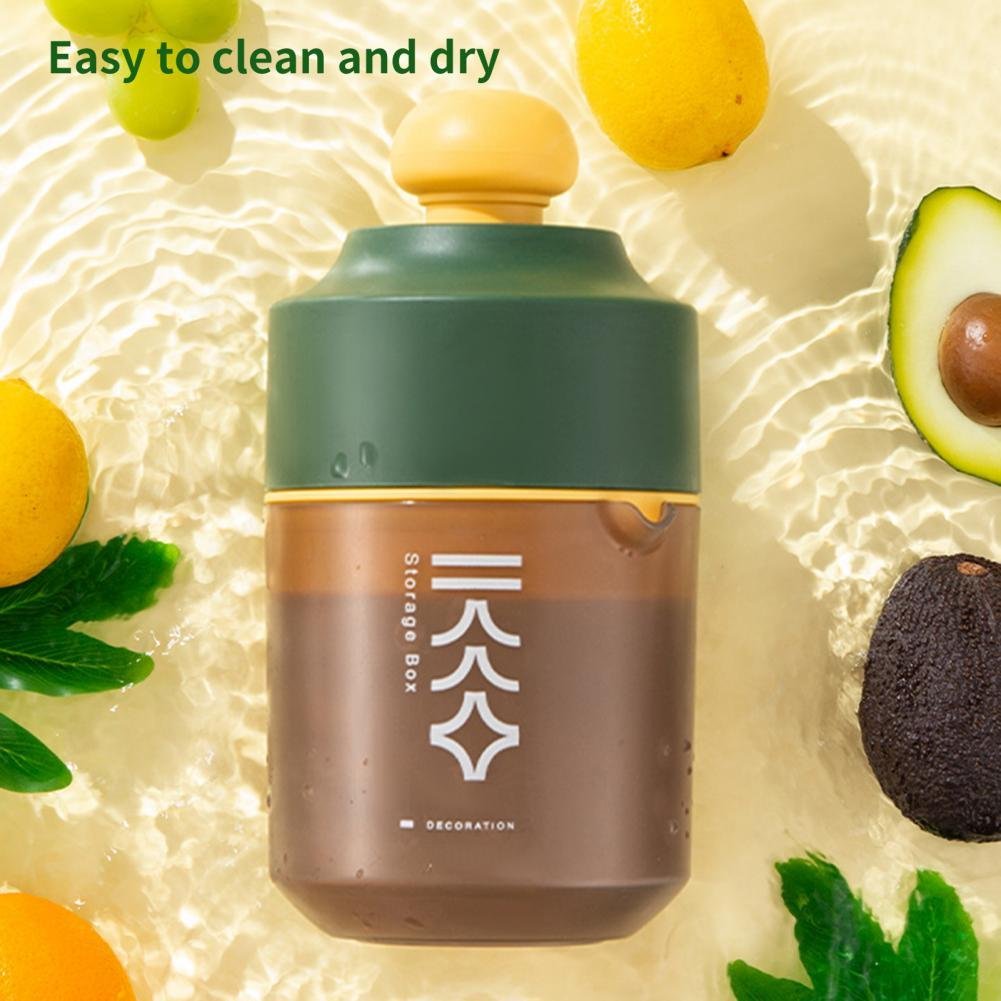 Mini Portable Manual Juicer Citrus Juicer Manual Lemon Squeezer Lime Orange Juicer Homemade DIY Fruit Orange Separating Juicer Fruit Separator Not Splash Semi-Transparent Non-electric Lemon Squeezer image 6