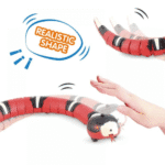 Electric Snake Cat Toys,Daxin USB Realistic Simulation Smart Sensing Snake Cat Interactive Toys Halloween Prank Props - Image 7