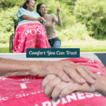 Healing Blanket Sherpa Fleece, Get Well Soon Gift, Soft Hug Compassion Throw Blanket for Women Men, Comfort Caring Inspirational Patient Gift, Positive Thoughts Prayer Love Throw, 50X60 Pink - Image 5