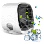 Portable Air Cooler Table Air Conditioner Fan W Icebox Humidifier USB Power - Image 3