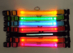 LED Adjustable Dog Collar Blinking Flashing Light up Glow Pets Safety Waterproof - Image 13