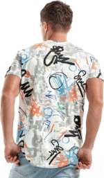 Mens Hipster Hip Hop Short Sleeve Print T-Shirt Shirts Men - Image 5