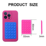 Silicone World Square Silicone Mobile Phone Fixing Suction Cup Car Mounted Bracket Phone Case Universal anti Slip Suction Cup - Image 7