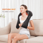 Shiatsu Neck and Shoulder Massager - Back Massager with Heat, Deep Kneading Electric Massage Pillow for Neck, Back, Shoulder,Foot,Body - Image 3