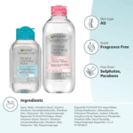 Micellar Cleansing Water, for All Skin Types, 13.5 Fl Oz + Micellar Cleansing Water, for Waterproof Makeup, 3.4 Fl Oz - Image 10