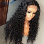 Human Hair Wigs 13X4 Deep Wave Frontal Wig Lace Wig 13X6 Human Hair 200 Density Human Hair Wig Curly Lace Front Human Hair Wig - Image 3