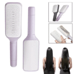 Self Cleaning Hair Comb Massage Air Cushion Comb Rotatable Anti-Static Hair Smoothing Brush Anti-Static Self Cleaning Hair Combs - Image 2