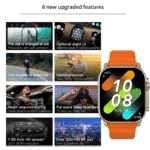 T900Ultra Smartwatch Bluetooth Talk Smartwatch Message Alert Heart Rate Monitor Sports Watch for Android IOS Men Women - Image 4