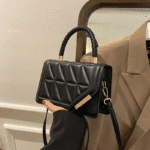 2025 New Fashion Shoulder Bag Plaid PU Leather Ladies Handbags Designer Crossbody Bags for Women - Image 2