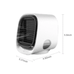 Portable Air Cooler Table Air Conditioner Fan W Icebox Humidifier USB Power - Image 6
