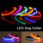 LED Adjustable Dog Collar Blinking Flashing Light up Glow Pets Safety Waterproof - Image 16