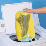 1/2PCS Washing Shoes Bag Protector Fluffy Fibers Polyester Washing Shoes Machine Friendly Laundry Bag Drying Bags - Image 3