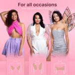 Boob Tape Beige Boobytape Breast Lift Push up a G Cup 16.4 Ft X 2 in Bra Tape - Image 3
