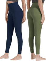 High Waisted Leggings for Women Buttery Soft Stretchy Tummy Control Workout Yoga Running Pants One&Plus Size - Image 2