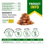 Dog Sweet Potato Wrapped with Chicken Pet Natural Chew Treats Grain Free Snacks - Image 5