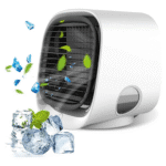 Portable Air Cooler Table Air Conditioner Fan W Icebox Humidifier USB Power - Image 2