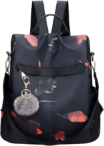 Backpack Purse for Women Mini Anti-Theft Bag Waterproof Nylon Backpack Stylish Large Capacity Travel Bag