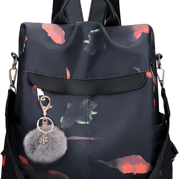 Backpack Purse for Women Mini Anti-Theft Bag Waterproof Nylon Backpack Stylish Large Capacity Travel Bag