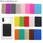 Silicone World Square Silicone Mobile Phone Fixing Suction Cup Car Mounted Bracket Phone Case Universal anti Slip Suction Cup - Image 2