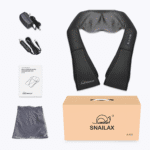 Shiatsu Neck and Shoulder Massager - Back Massager with Heat, Deep Kneading Electric Massage Pillow for Neck, Back, Shoulder,Foot,Body - Image 7