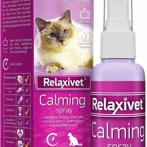 Calming Pheromone Spray Scratch Repellent for Cats Reduce Stress during Travel