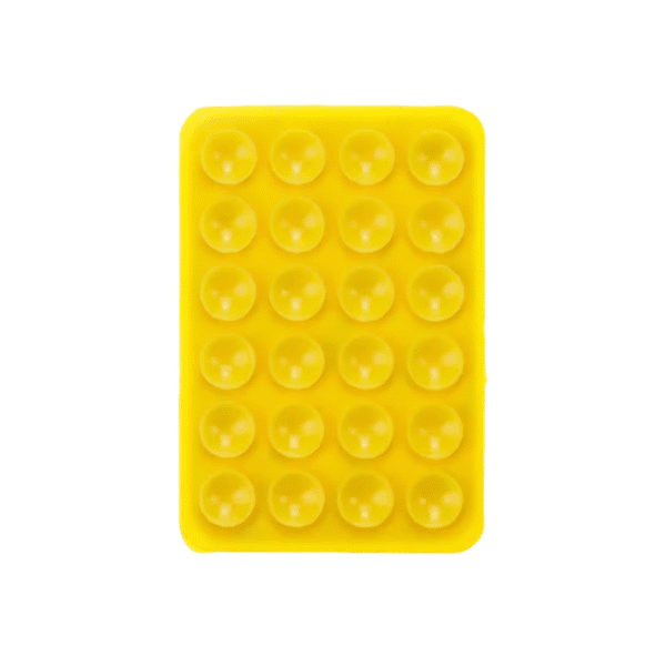 Silicone World Square Silicone Mobile Phone Fixing Suction Cup Car Mounted Bracket Phone Case Universal anti Slip Suction Cup