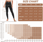 High Waisted Leggings for Women Buttery Soft Stretchy Tummy Control Workout Yoga Running Pants One&Plus Size - Image 6