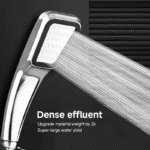 300 Holes Pressurized Showerhead Hand Hold Square Shower Head Water Saving Rainfall Spray Nozzle Bathroom Accessories - Image 3