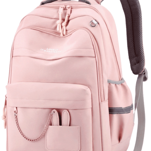 School Backpack for Girls, Kids School Bag for Teens Girls , Students Bookbag Gifts, Pink