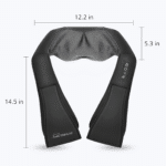 Shiatsu Neck and Shoulder Massager - Back Massager with Heat, Deep Kneading Electric Massage Pillow for Neck, Back, Shoulder,Foot,Body - Image 9