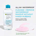 Micellar Cleansing Water, for All Skin Types, 13.5 Fl Oz + Micellar Cleansing Water, for Waterproof Makeup, 3.4 Fl Oz - Image 4