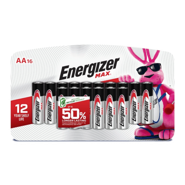 Max Alkaline AA Batteries ( 16 -Pack)