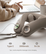 Shiatsu Cordless Neck and Shoulder Massager with Heat, Rechargeable & Hands-Free Design for Mom Dad - Image 4