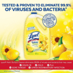 Clean & Fresh 144 Oz. Lemon and Sunflower Scent Disinfecting All-Purpose Cleaner (2-Pack) - Image 3