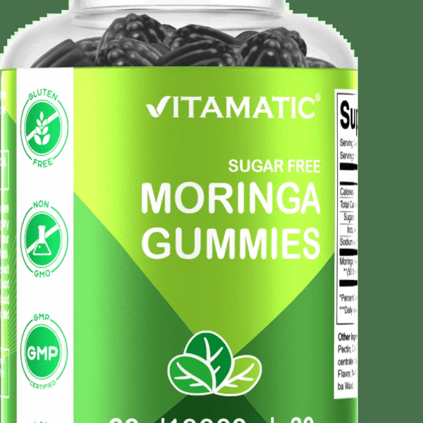 Irish Sea Moss Gummies - 3000 Mg - 60 Vegan Gummies - Made with Bladderwrack & Burdock Root - Seamoss Supplement for Thyroid, Energy, Immune Support