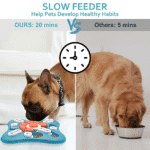 Dog Puzzle Toys, Treat Dispensing Dog Enrichment Toys for IQ Training and Brain Stimulation, Interactive Mentally Stimulating Toys as Gifts for Puppies, Cats, Dogs - Image 7